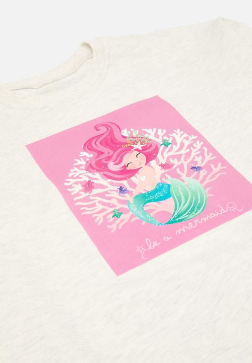 Pop Candy - Printed sweater & legging set-pink & white