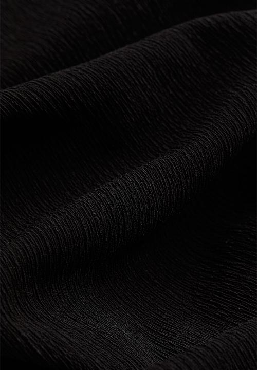 H&M - Draped strappy top - black
