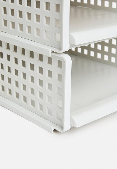 Fine Living - Cupboard storage organiser - set of 3