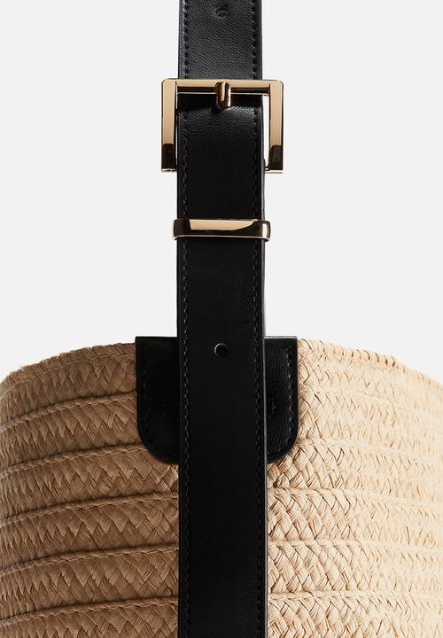 H&M - Straw shopper - beige