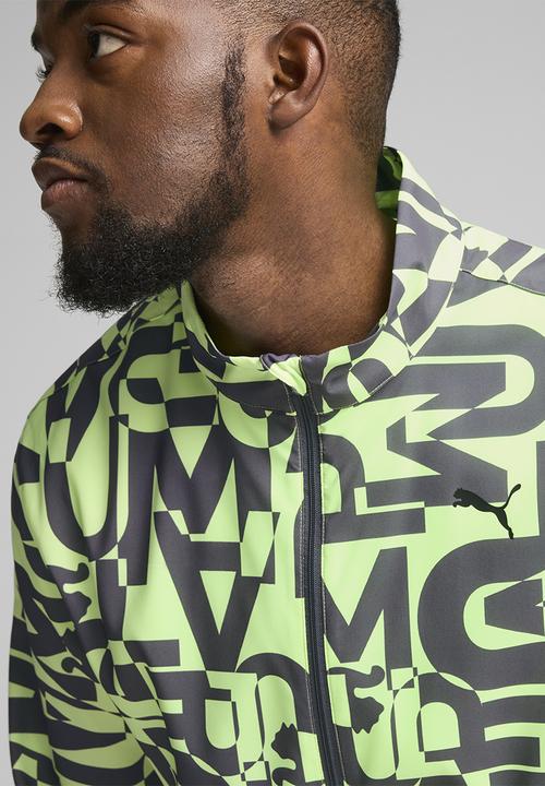 PUMA - Energy AOP Full Zip Jacket - Galactic Gray