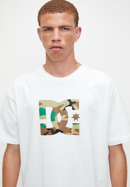 DC - DC Star Fill Camo Short sleeve - White
