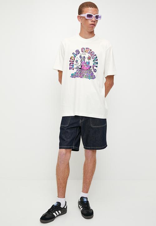 adidas Originals - T&d tee  1 short sleeve m - off white