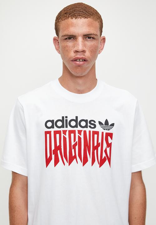 adidas Originals - Grfx tee loose m - white