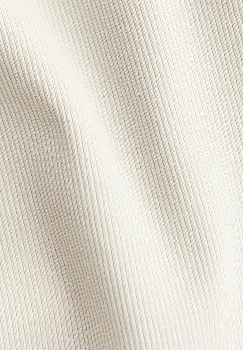 H&M - Mama ribbed vest top - cream