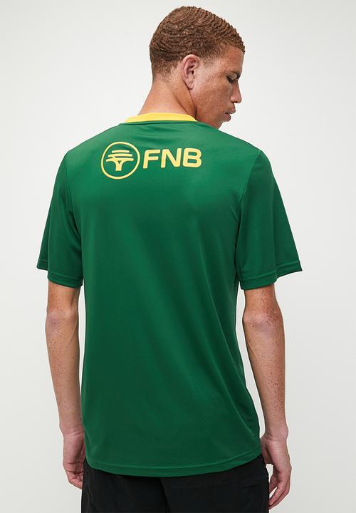 Nike - Springbok Stadium Home Fan Jersey - gorge green & university gold