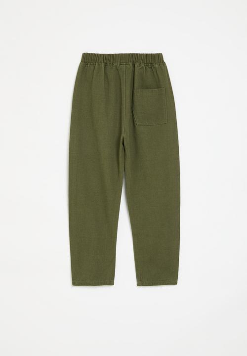 Pop Candy - Tapered pants - olive green