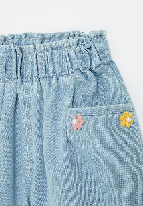 Pop Candy - Denim shorts-blue