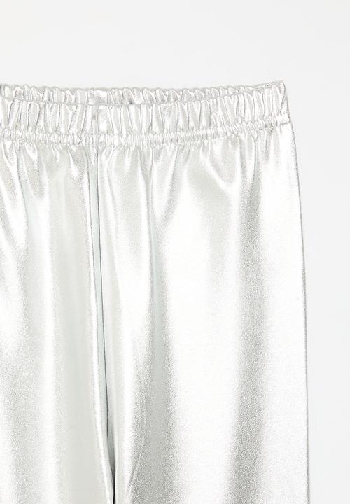 Pop Candy - Metallic legging - silver