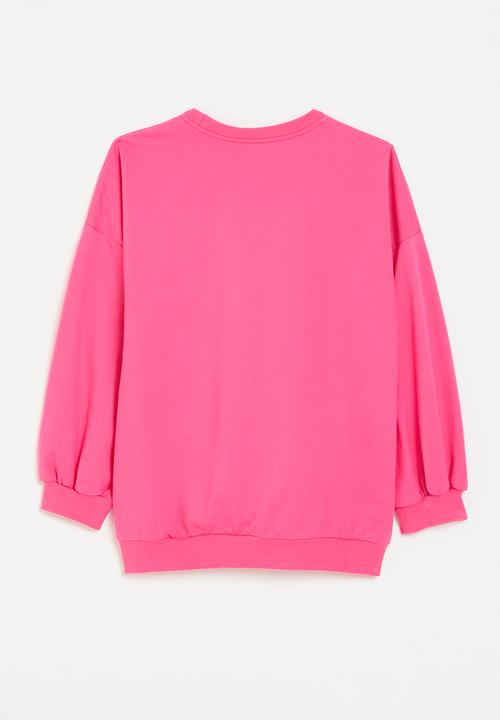 Pop Candy - Printed sweat top  - pink