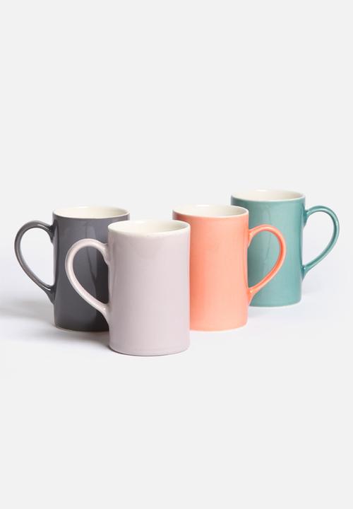 Urchin Art - Heirloom set of 4 mugs