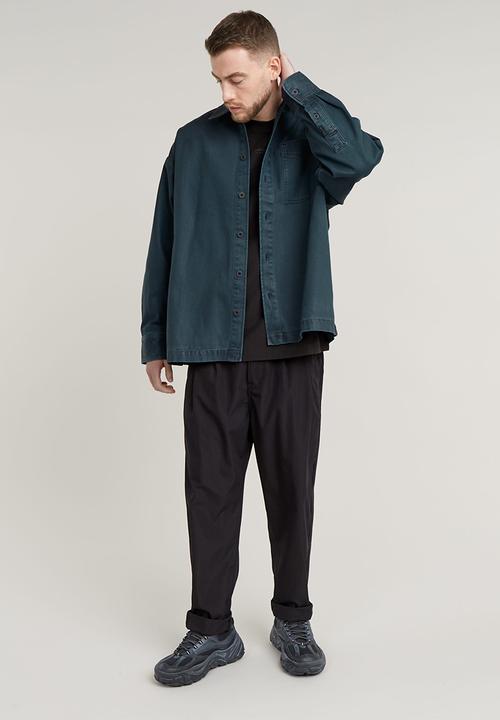 G-STAR - Pleated Tech Chino Relaxed - dk black