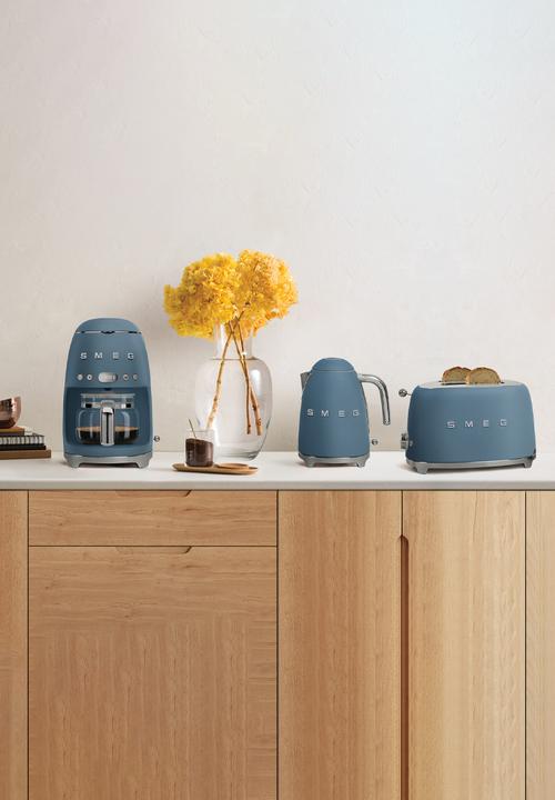 smeg - Special Edition - Retro Drip Filter Coffee Machine - Storm Blue