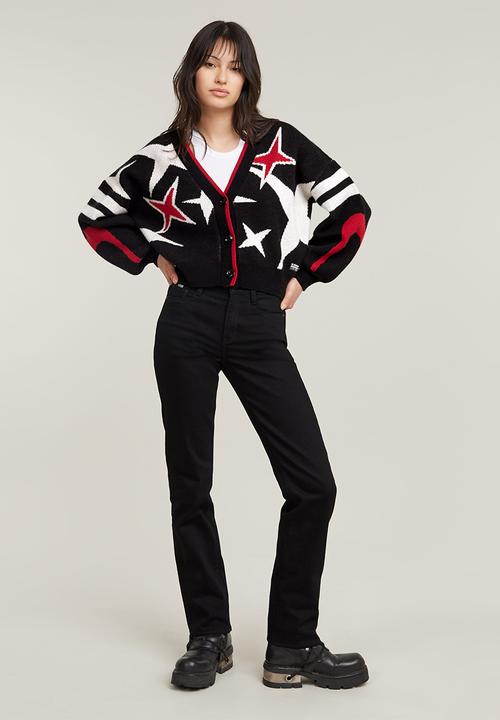 G-STAR - Strace Straight Wmn - Black