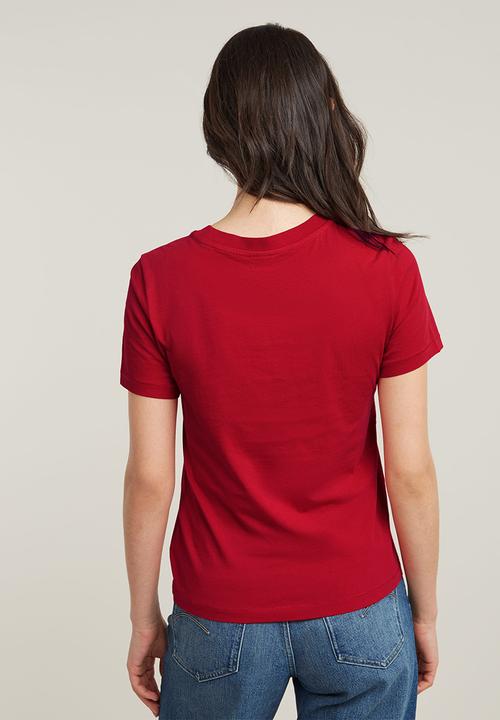 G-STAR - Front seam r t wmn - Red
