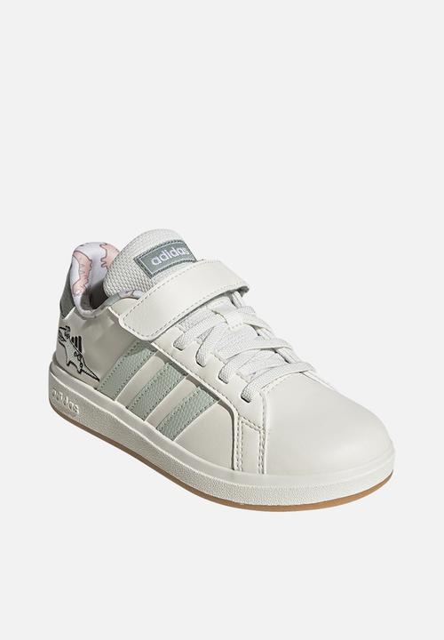 adidas Performance - Dino Grand Court El C - Owhite/Lingrn/Silgrn