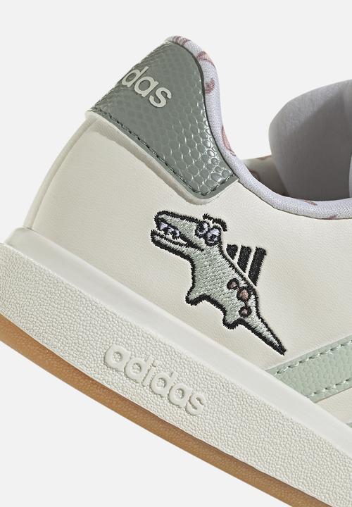 adidas Performance - Dino Grand Court El C - Owhite/Lingrn/Silgrn