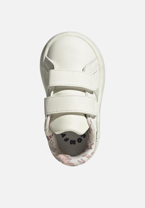 adidas Performance - Grand Court Dino Cf I - Owhite/Lingrn/Silgrn