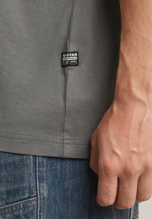 G-STAR - Flock G-script loose r t - gs grey