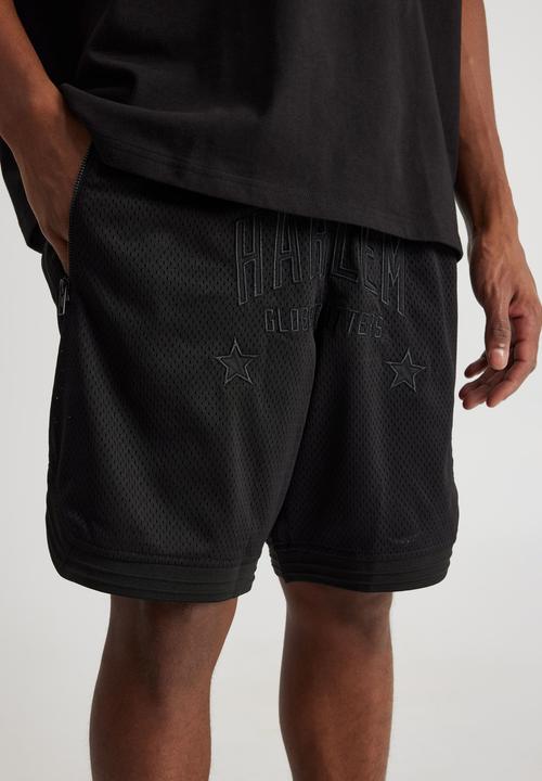 Factorie - Harlem Globetrotters Basketball Short - Lcn Hgt Black / Harlem Stealth