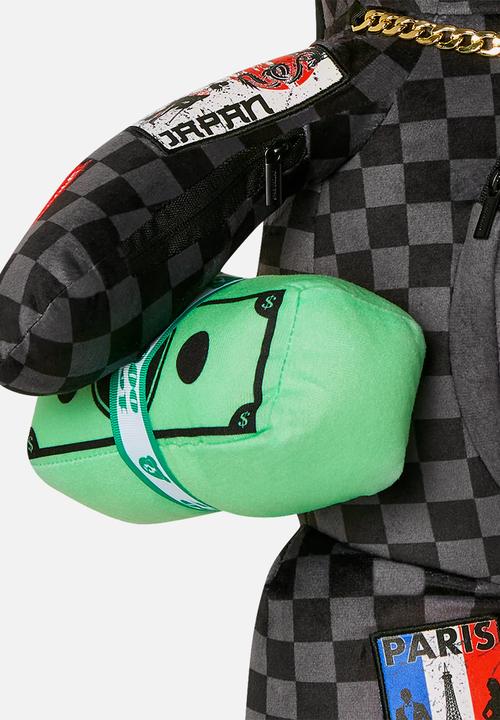 Sprayground - Global mogul lost ticket money bear backpack - multi