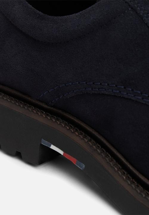 Tommy Hilfiger - LIGHT HILFIGER LWT SUEDE SHOE - Desert Sky