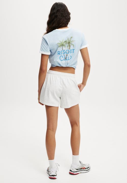 Cotton On - Active Graphic Crew Tshirt - Windsurfer/Resort Club