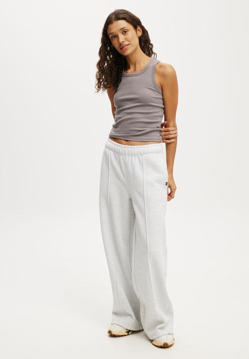 Cotton On - Active Core Rib Racer Tank - Allspice