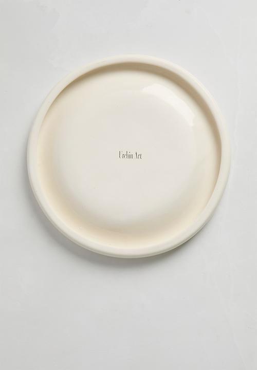 Urchin Art - Medium Luna serving plate - Natural