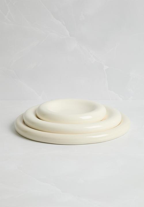 Urchin Art - Medium Luna serving plate - Natural