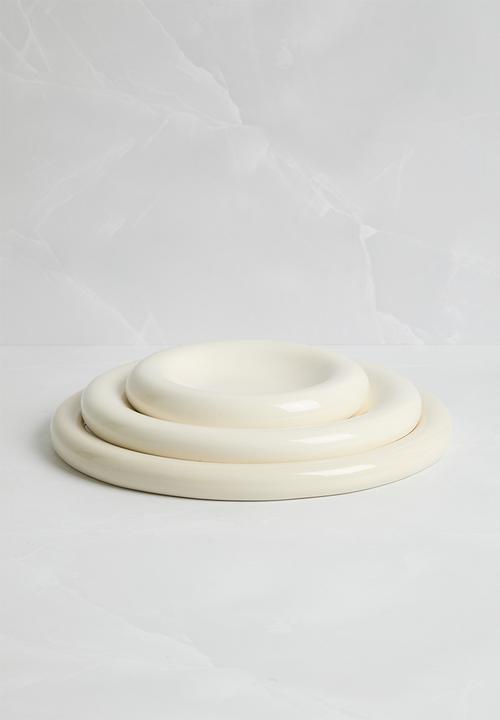 Urchin Art - Large Luna serving plate - Natural