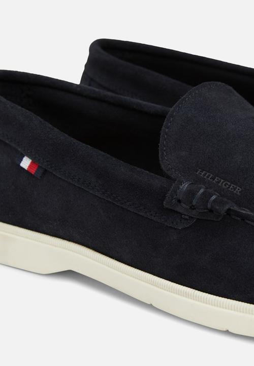 Tommy Hilfiger - Hilfiger casual suede loafer - Desert Sky