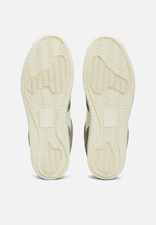 Tommy Hilfiger - Tjm basket leather  - Washed Army