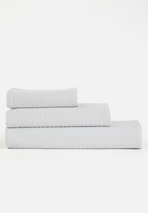Nortex - Waffle Towel - Light Grey