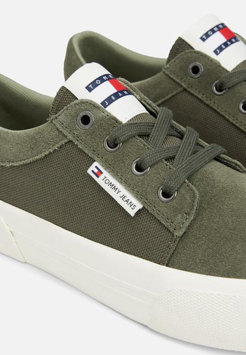 Tommy Hilfiger - Tjm vulc. skate derby - Pewter Green