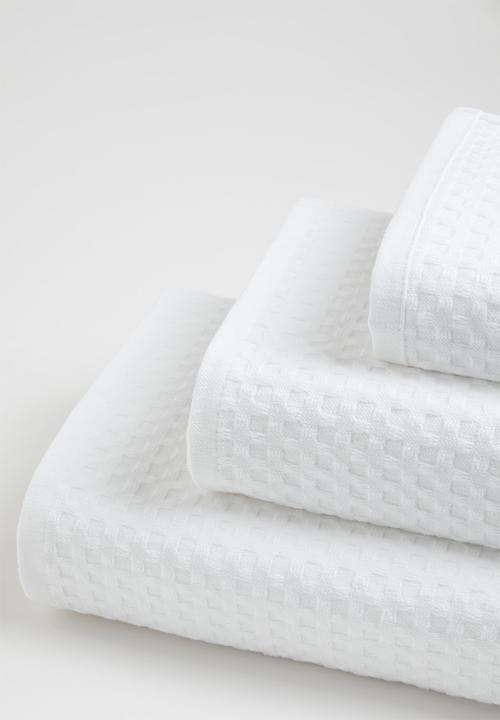 Nortex - Waffle Towel - White