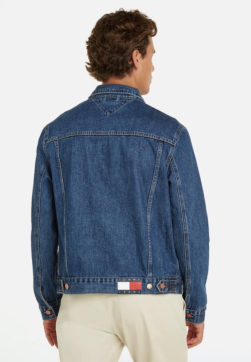 Tommy Hilfiger - Ryan regular trucker jacket bh0056 - Denim Dark