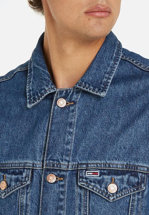 Tommy Hilfiger - Ryan regular trucker jacket bh0056 - Denim Dark