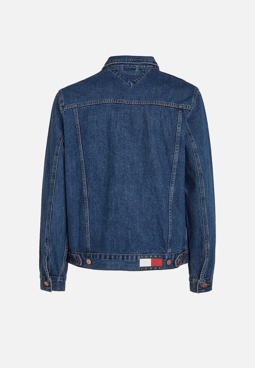 Tommy Hilfiger - Ryan regular trucker jacket bh0056 - Denim Dark