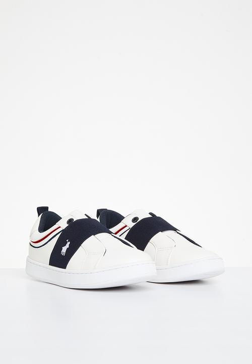 POLO - Jacquard slip on sneaker - navy/red