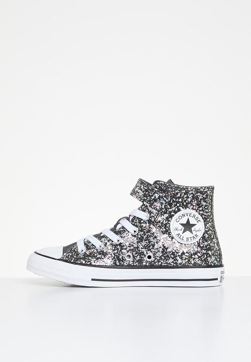 Converse - Chuck taylor all star glitter easy-on - dark matter/white/black