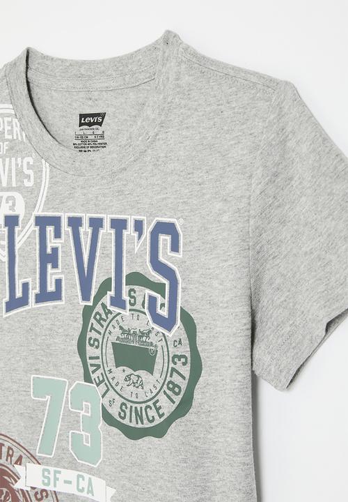 Levi’s® - Lvb prep crest tee - grey heather