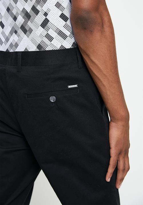 POLO - Ocean Stretch Slim Fit Trouser - Black