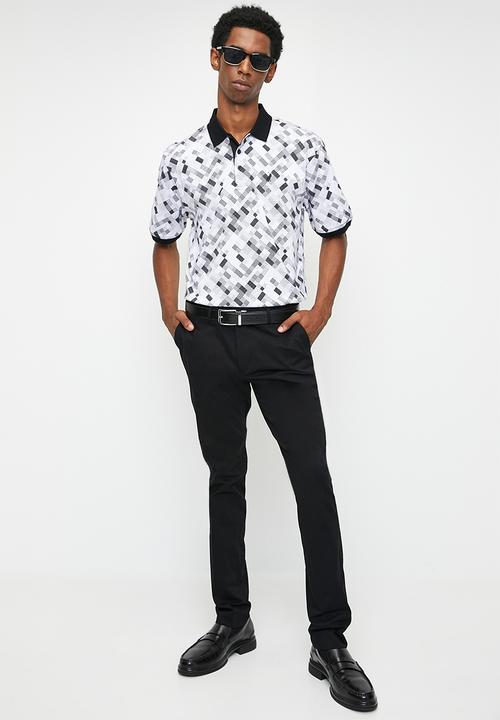 POLO - Ocean Stretch Slim Fit Trouser - Black