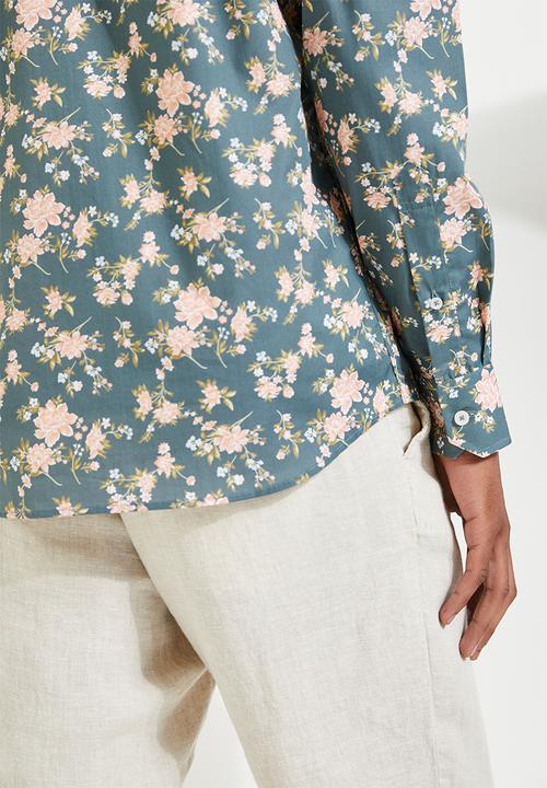 POLO - Sam Long Sleeve Floral Printed Shirt - Multi 