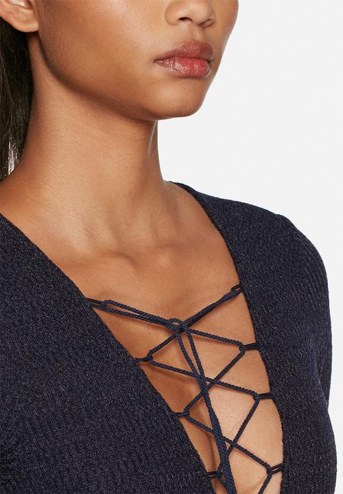 Glamorous - Lace-up bodysuit