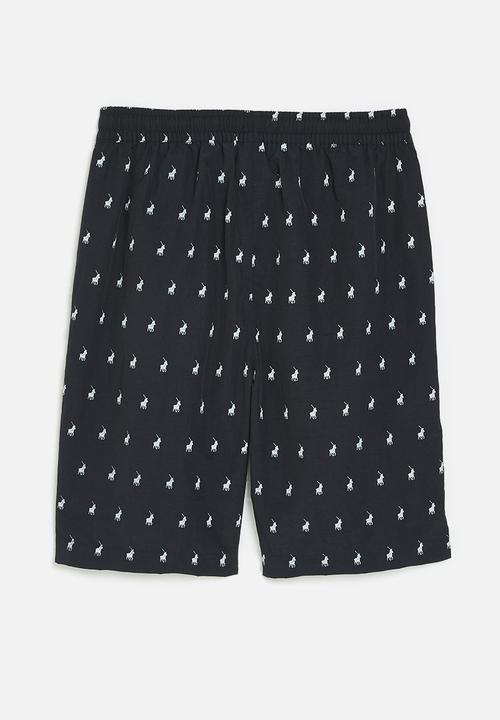 POLO - Boys bradley monogram beach short - navy