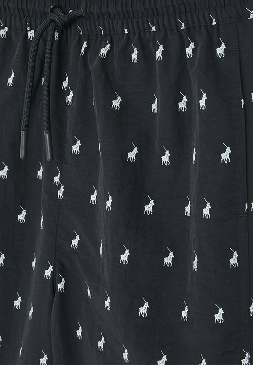 POLO - Boys bradley monogram beach short - navy