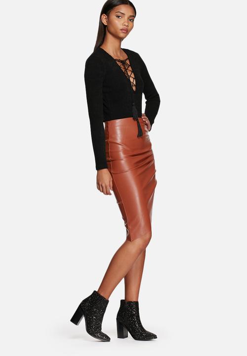 Glamorous - Lace-up bodysuit