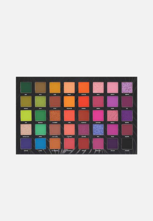 W7 Cosmetics - Mardi Gras Pressed Pigment Palette